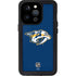NHL Nashville Predators Logo iPhone 15 Pro Waterproof Case