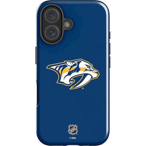 NHL Nashville Predators Logo iPhone 16 Plus Impact Case