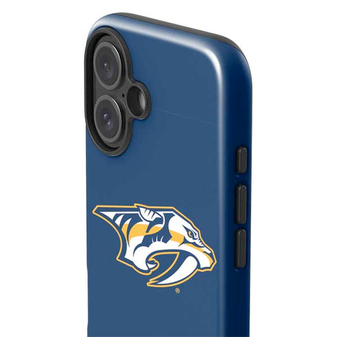 NHL Nashville Predators Logo iPhone 16 Plus Impact Case