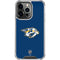 NHL Nashville Predators Logo iPhone 16 Pro Clear Case