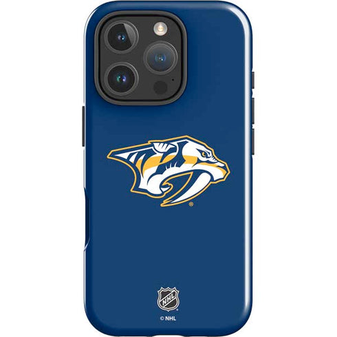 NHL Nashville Predators Logo iPhone 16 Pro Impact Case