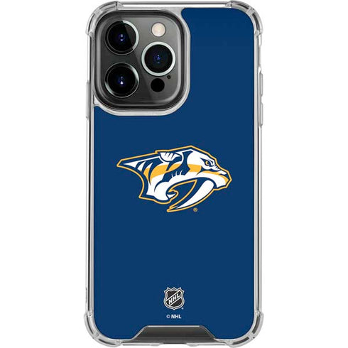 NHL Nashville Predators Logo iPhone 16 Pro Max Clear Case