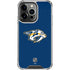 NHL Nashville Predators Logo iPhone 16 Pro Max Clear Case
