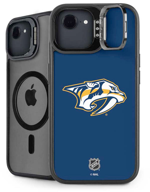 NHL Nashville Predators Logo iPhone 16e Kickstand Case