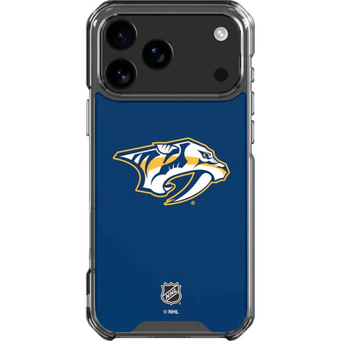 NHL Nashville Predators Logo iPhone 18 Pro Max Clear Case