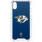 NHL Nashville Predators Logo iPhone XS Clear Case