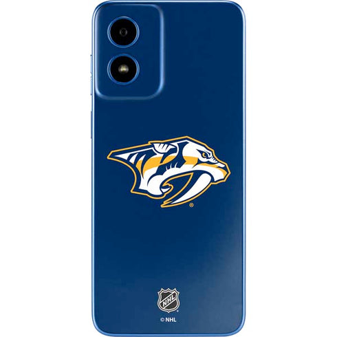 NHL Nashville Predators Logo Moto G Play 4G (2024) Skin
