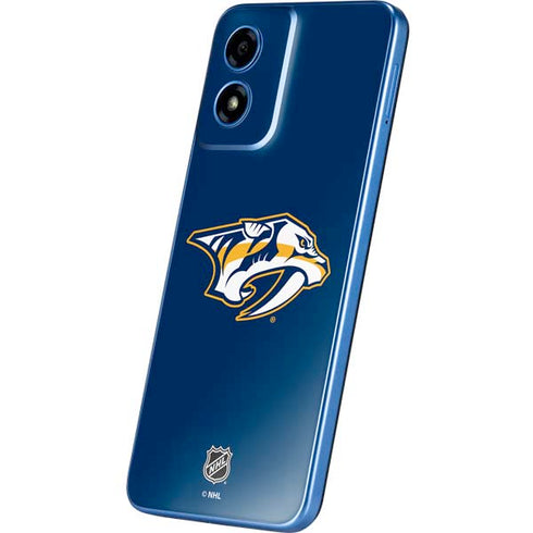 NHL Nashville Predators Logo Moto G Play 4G (2024) Skin