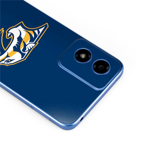 NHL Nashville Predators Logo Moto G Play 4G (2024) Skin
