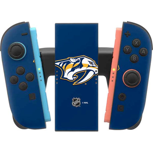 NHL Nashville Predators Logo Nintendo Switch 2 (2025) Joy-Con Controller Skin