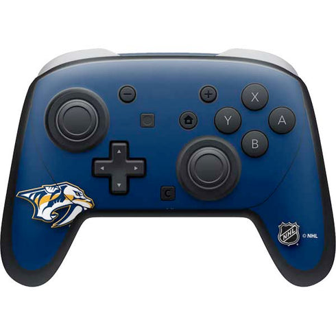 NHL Nashville Predators Logo Nintendo Switch 2 (2025) Pro Controller Skin
