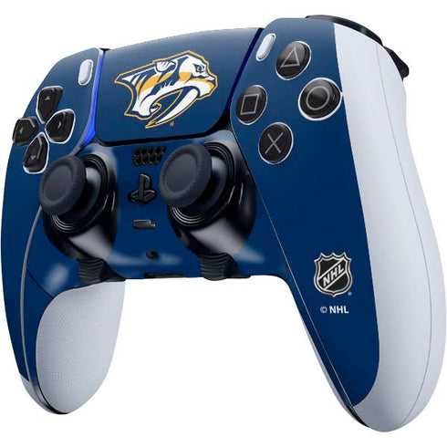NHL Nashville Predators Logo PS5 DualSense Edge Pro Controller Skin