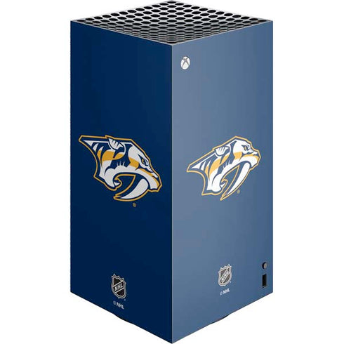 NHL Nashville Predators Logo XBox Series X Digital Edition Console Skin