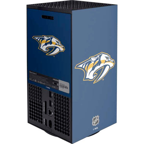 NHL Nashville Predators Logo XBox Series X Digital Edition Console Skin