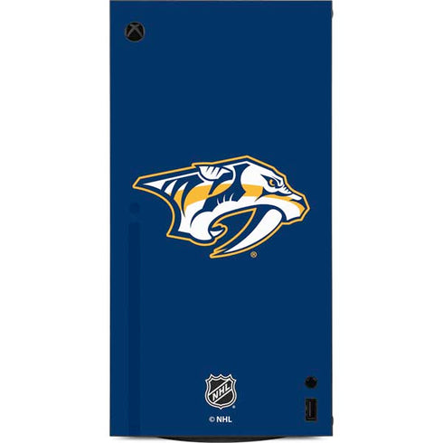 NHL Nashville Predators Logo XBox Series X Digital Edition Console Skin