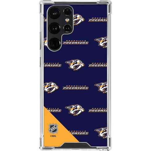 NHL Nashville Predators Pattern Galaxy Cases