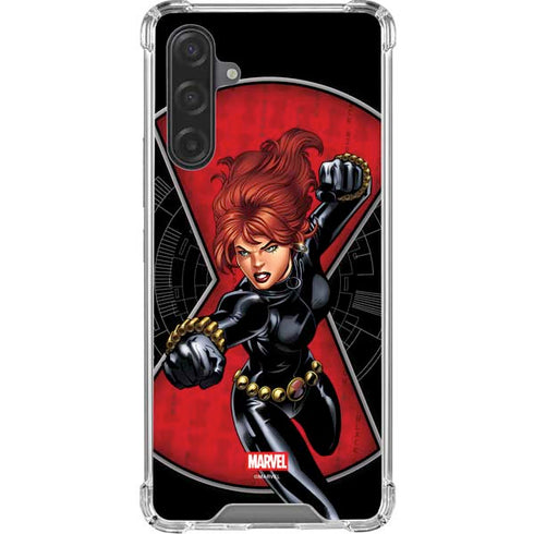 Marvel Black Widow Natasha Romanova Galaxy A17 Clear Case