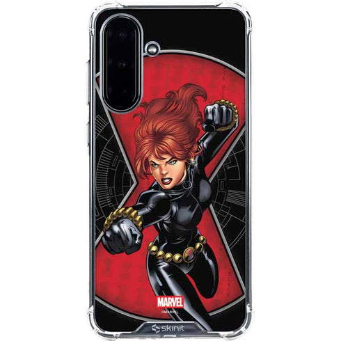 Marvel Black Widow Natasha Romanova Galaxy A36 5G Clear Case