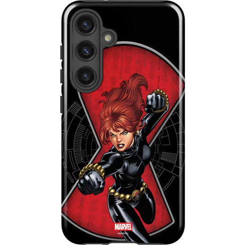 Marvel Black Widow Natasha Romanova Galaxy S25 Impact Case