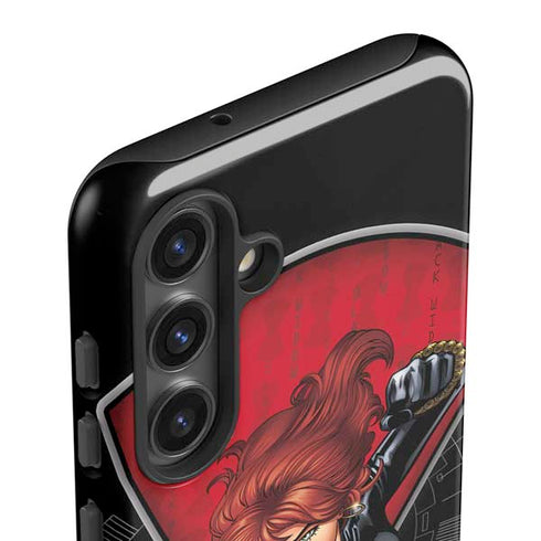 Marvel Black Widow Natasha Romanova Galaxy S25 Plus Impact Case