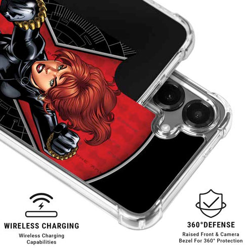 Marvel Black Widow Natasha Romanova Galaxy S26 Plus Clear Case