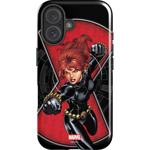 Marvel Black Widow Natasha Romanova iPhone 16 Magsafe Impact Case