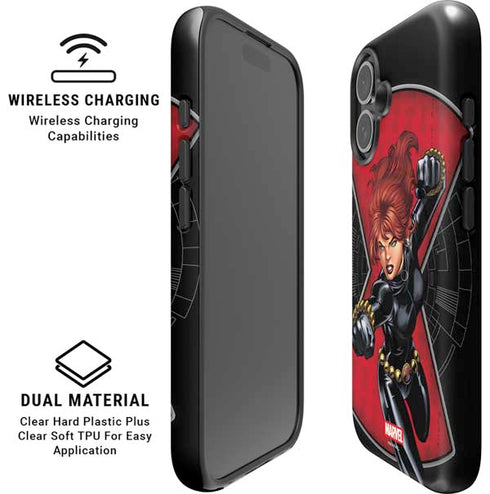Marvel Black Widow Natasha Romanova iPhone 16 Magsafe Impact Case