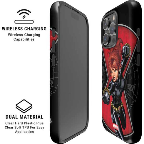 Marvel Black Widow Natasha Romanova iPhone 16 Pro Max Magsafe Impact Case