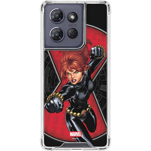 Marvel Black Widow Natasha Romanova Moto G Power 5G (2025) Clear Case