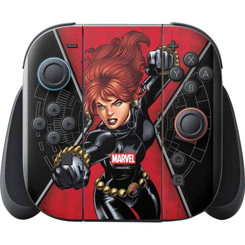 Marvel Black Widow Natasha Romanova Nintendo Switch 2 (2025) with Joy-Con Skin