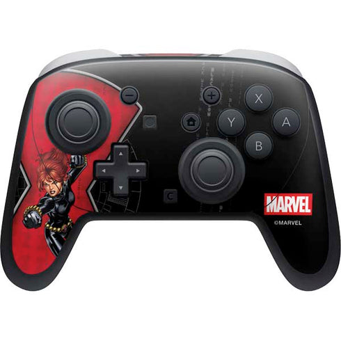 Marvel Black Widow Natasha Romanova Nintendo Skins