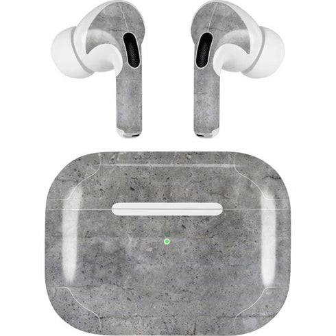 Natural Grey Concrete AirPods Skins