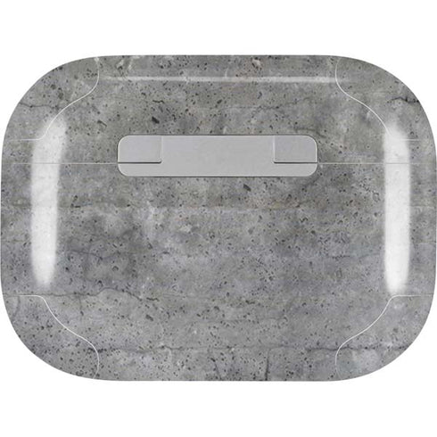 Natural Grey Concrete AirPods Skins