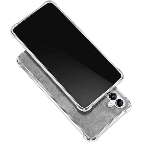 Natural Grey Concrete Galaxy A16 5G Clear Case