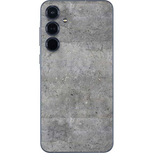 Natural Grey Concrete Galaxy A55 5G Skin