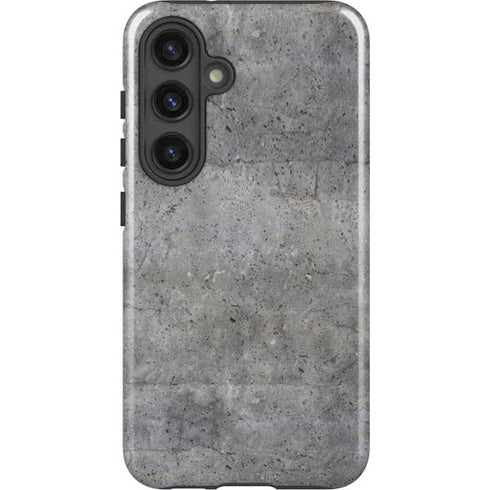 Natural Grey Concrete Galaxy S25 Impact Case