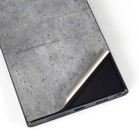 Natural Grey Concrete Galaxy S24 Ultra Skin