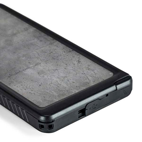 Natural Grey Concrete Galaxy S24 Ultra Waterproof Case