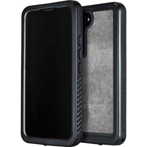 Natural Grey Concrete Galaxy S24 Waterproof Case