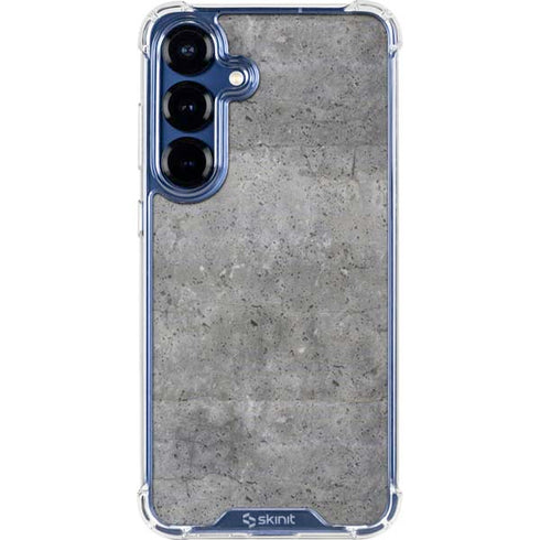 Natural Grey Concrete Galaxy S25 Plus Clear Case