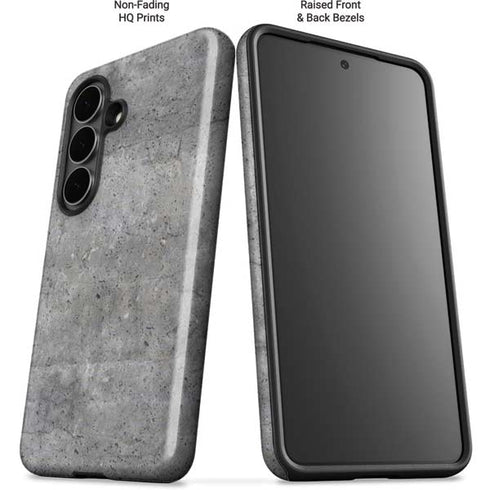 Natural Grey Concrete Galaxy S26 Impact Case