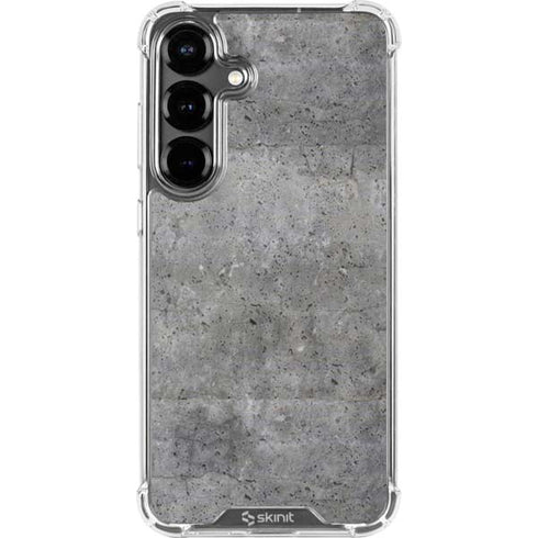 Natural Grey Concrete Galaxy S26 Plus Clear Case