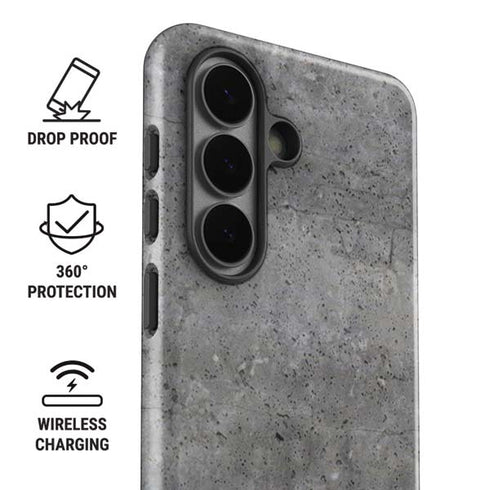 Natural Grey Concrete Galaxy S26 Plus Impact Case