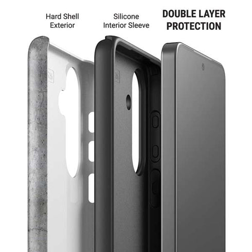 Natural Grey Concrete Galaxy S26 Plus Impact Case