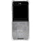 Natural Grey Concrete Galaxy Z Flip6 Clear Case