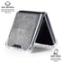 Natural Grey Concrete Galaxy Z Flip6 Clear Case
