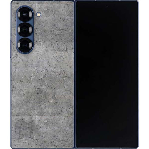 Natural Grey Concrete Galaxy Z Fold6 Skin
