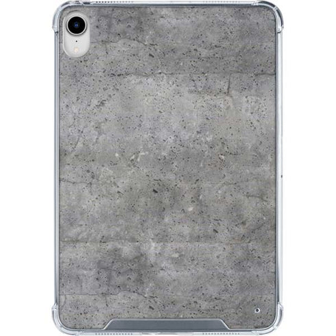 Natural Grey Concrete iPad 11th Gen (2025) Clear Case