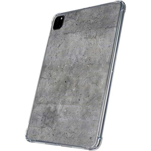 Natural Grey Concrete iPad Pro 11in (2024) Clear Case