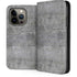 Natural Grey Concrete iPhone 13 Pro Folio Case